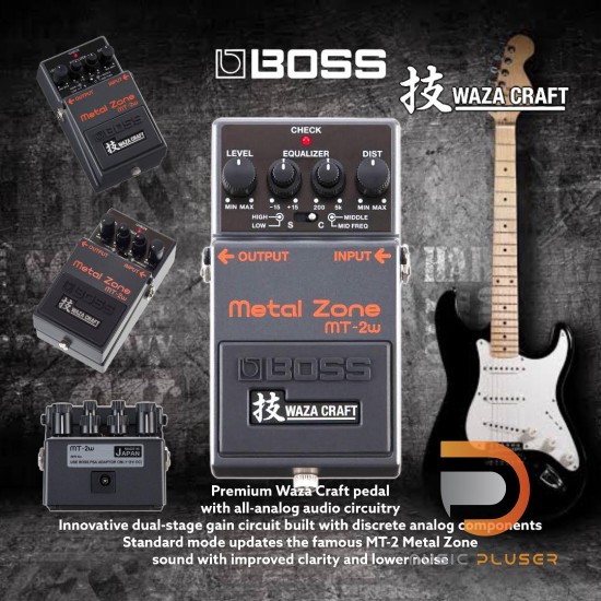 Boss MT2W Metal Zone Waza Craft